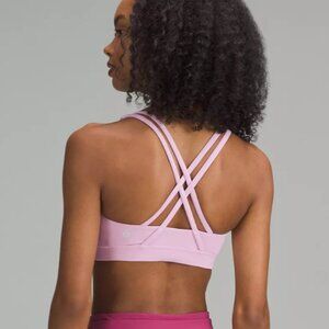 Lululemon Energy Strappy Sports Bra Blush Pink